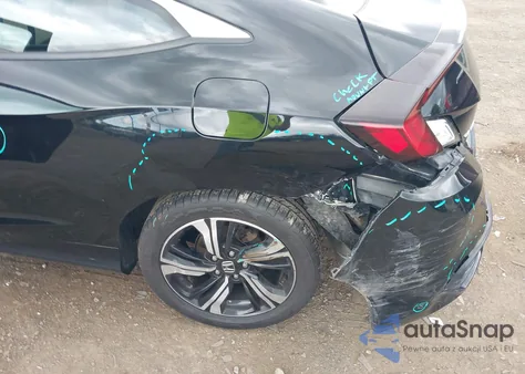 2016 Honda Civic Touring z USA, uszkodzony, nr VIN 2HGFC3B95GH353792